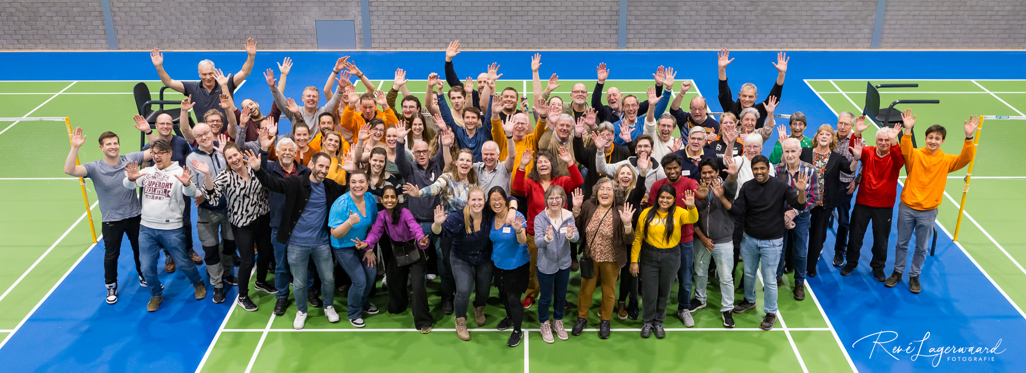 The group of YONEX Dutch Junior International volunteers